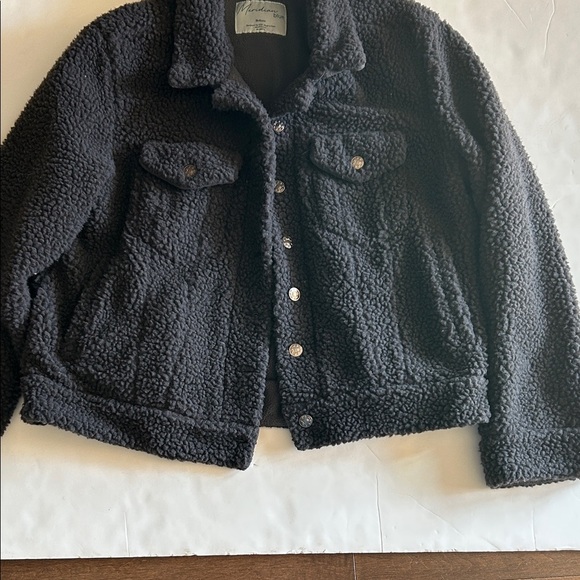 Warm Teddy Trucker Barn Jacket size M - Picture 2 of 6